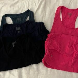 ATHLETA Tanks with Scrunched Sides